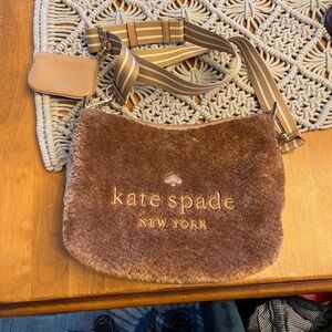 Kate Spade Rosie Faux Fur Medium Crossbody Purse